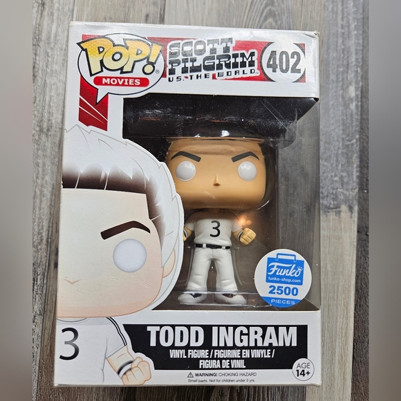 Todd Igram From Scott Pilgrim Vs The Worls Funko Pop #402 Limited 2500